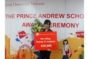 Học bổng Hoàng tử Andrew năm 2013