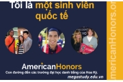 Du học Mỹ với American Honors: Học bổng tới 4000$ cho kì nhập học mùa thu 2016