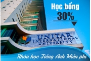 Du học Malaysia 2019 với học bổng 30%, MIỄN PHÍ khóa Tiếng Anh 6 tháng tại Đại học UNITAR