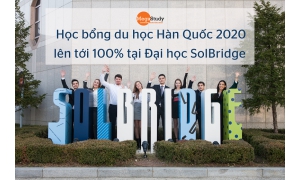 Học bổng du học Hàn Quốc 2020 lên tới 100% cho ngành kinh doanh, marketing tại trường SolBridge