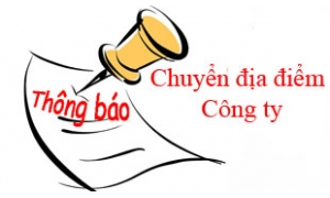 THÔNG BÁO CHUYỂN ĐỊA ĐIỂM