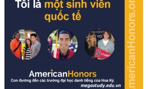 Du học Mỹ với American Honors: Học bổng tới 4000$ cho kì nhập học mùa thu 2016