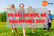 Ưu đãi du học hè Philippines 2017: TẶNG VÉ MÁY BAY KHỨ HỒI