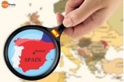 Tây Ban Nha ở đâu trên bản đồ du học thế giới?