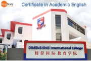 Học thạc sĩ tại Singapore, lấy bằng Anh quốc với trường Dimensions