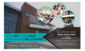 Gặp gỡ Mr. Eric Jin - đại diện Niagara College Canada