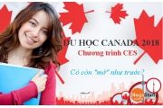 Du học Canada 2018 diện CES có còn “mở” như trước?