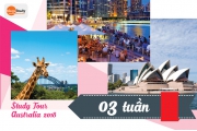 Lịch trình chi tiết chương trình du học hè Úc Study Tour Australia 2018 khóa 3 tuần