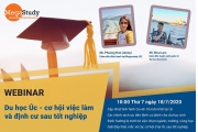 Hội thảo trực tuyến: Du học Úc - cơ hội việc làm và định cư sau tốt nghiệp
