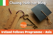 Học bổng Ireland - chương trình Ireland Fellows Programme – Asia dành cho sinh viên theo học bậc Thạc sĩ